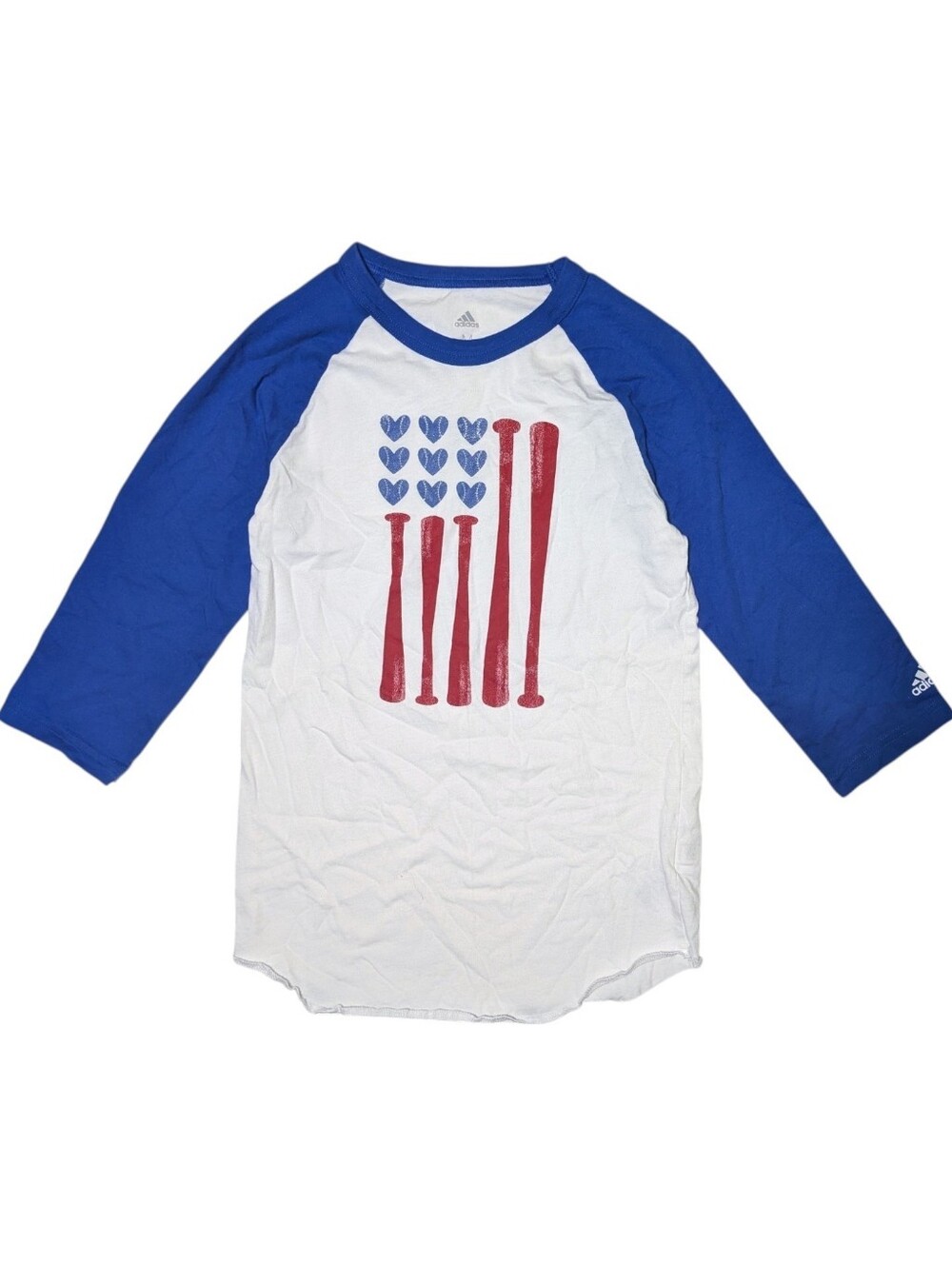 Adidas Softball Love Raglan Tee